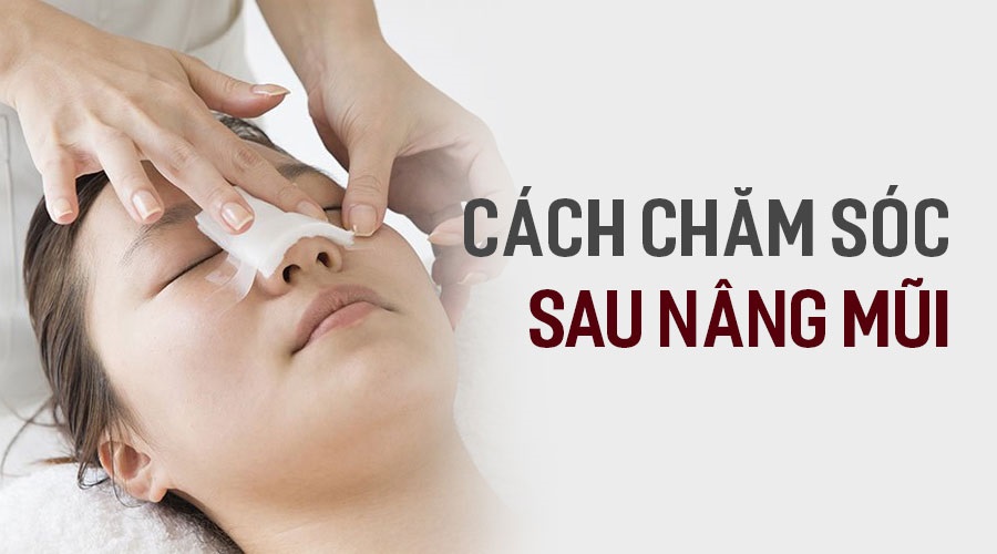 Hướng dẫn chăm sóc và phục hồi sau phẫu thuật nâng mũi